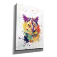 thumbnail image 2 of Epic Graffiti 'Colorful Watercolor Calico Cat 2' by Furbaby Affiliates, Canvas Wall Art, 40"x54", 2 of 8