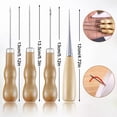 thumbnail image 3 of Maytalsory 4pieces Precise Awl With Wooden Handle Professional And Easy To DIY Hand Tool Durable 1Set, 3 of 6