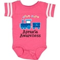 thumbnail image 3 of Inktastic Apraxia Awareness Ribbon Train Boys or Girls Baby Bodysuit, 3 of 5