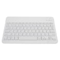 thumbnail image 1 of Clavier BT, Clavier Sans Fil Ultra Mince et Compact de 10 Pouces avec Rétroéclairage RGB, Clavier Ergonomique pour Téléphone Intelligent, Tablette, Ordinateur Portable, 1 of 7