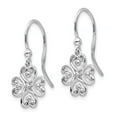thumbnail image 2 of FB Jewels SS White Ice .03 ct Diamond Shepherd Hook Earrings, 2 of 4