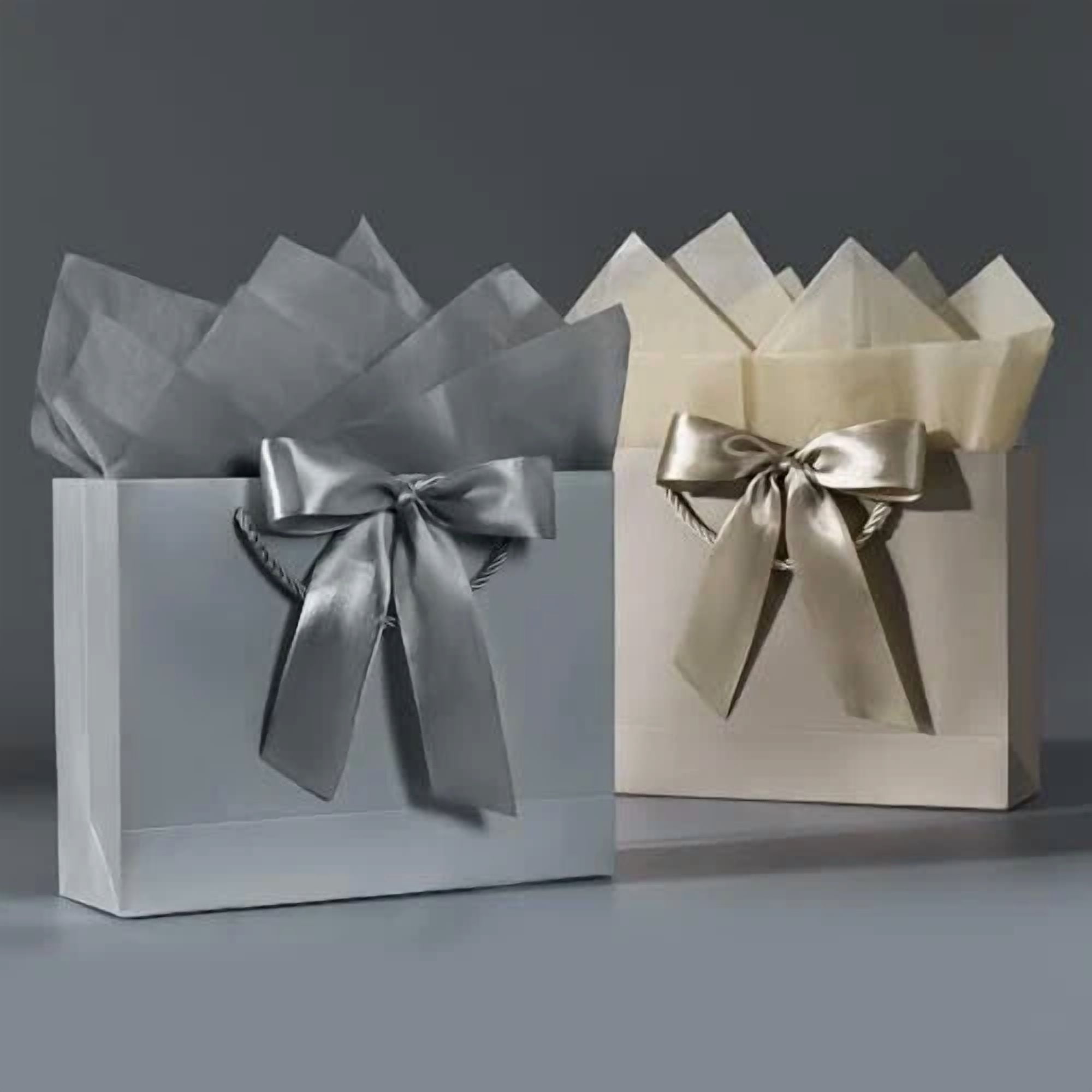 BUTTERFLY- Giftags, 1Pcs Giftags Large With Ribbon And 1 Greeting Cards 2 Tissue Paper, B