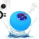 thumbnail image 1 of Altavoces Bluetooth inalámbricos impermeables para baño con luz LED, minialtavoz Bluetooth para ducha, altavoz portátil IPX4 impermeable con Bluetooth y succión, estéreo inalámbrico para playa y, 1 of 6