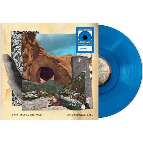 Dave Matthews - Walk Around The Moon (Walmart exclusive translucent blue color vinyl) - Music & Performance [Exclusive]