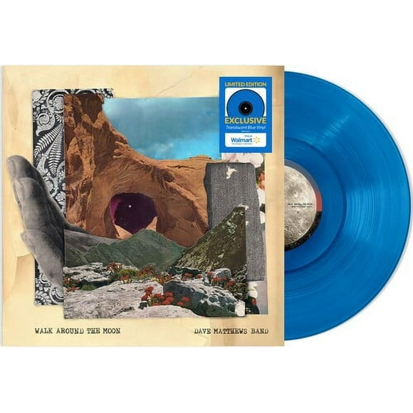 Dave Matthews - Walk Around The Moon (Walmart exclusive translucent blue color vinyl) - Rock [Exclusive]
