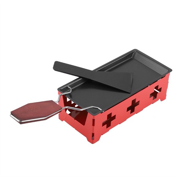 Raclette, Portable Antiadhésive Fromage Fromage Raclette Mini Ensemble de Raclette Haut de Gamme