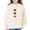 Beige, variant on Valentine Sweatshirts for Girls, Heart Print Oversized Sweatshirt Long Sleeve Tops Crewneck Preppy Pullover (Light Green, 3-4 Years)