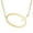 Gold Q, variant on HIJONES Women's Men's Stainless Steel Hip Hop Initial 26 Letter A to Z Pendant Necklaces Big Alphabet Personalized Charm Chain Necklace Silver J