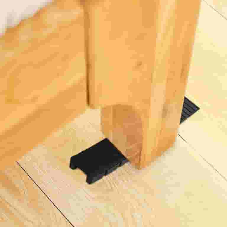 VILLCASE 12pc Furniture Leveling Pads - PVC Shims For Tables, Chairs & Toilets