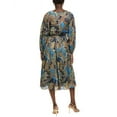 thumbnail image 2 of T Tahari womens  Midi Dress, m, Blue, 2 of 3