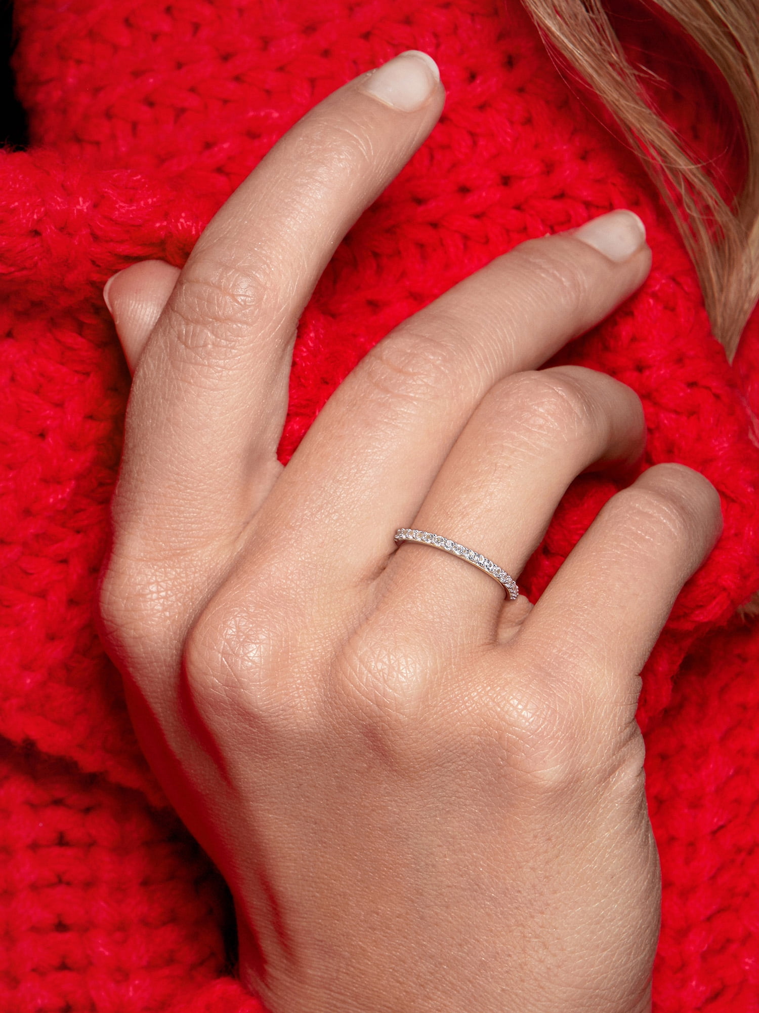 Everly Women's Created Sapphire 10k Yellow Gold Ring