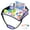 Purple, variant on Kids Travel Tray for Toddler Car Seat, Travel Tray for Airplane, Toddler Car Seat Lap Tray, Carseat Table Tray for Kids Travel Activities (Dinosaur)