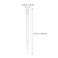 thumbnail image 2 of OHOIOLLA Liquid Pipette Tips Transparent For Diy Projects 300Pcs 14.5X0.5In, 2 of 6