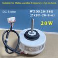 thumbnail image 2 of WZDK20-38G Air Conditioner Indoor Motor (ZKFP-20-8-6) 20W Household Brushless DC Fan Motor, 2 of 6