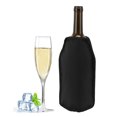 thumbnail image 3 of Refroidisseur de Bouteille de Vin Réutilisable, Léger, Longue Durée, Ajustable, Résistant aux Déchirures, Manchon de Refroidisseur de Vin pour Bar Noir, Bourgogne, 3 of 7