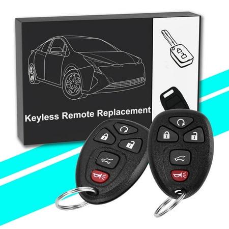 2 Remote Start Keyless Entry Key Fob Clicker Control For