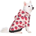 thumbnail image 2 of Balery Strawberry Sudadera con Capucha para Perros Pequeños – Ropa para Mascotas, Disfraz para Perros y Gatos, Ideal para Fiestas y Cosplay-XX-Large, 2 of 7