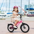 thumbnail image 6 of OLAKIDS Kids Bike, 12 14 16 18 Inch Toddlers Bike with Training Wheels Safety Bell Adjustable Seat and Handlebar, Handbrake and Coaster Brake, Children's Bicycle for Boys Girls, 6 of 9