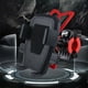 thumbnail image 5 of Soporte de teléfono para bicicleta y motocicleta con bloqueo automático | Soporte giratorio de 360° para smartphones | Abrazadera universal para coche y escritorio con amortiguación y diseño, 5 of 7