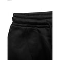 thumbnail image 5 of Two-Piece Women’s Fleece-Lined Half-Zip Mock Neck Tracksuit Set, Waist-Cinched Sweatshirt and Drawstring Pants, Warm Cozy Casual Lounge Outfit for Daily Wear, 5 of 6