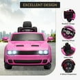 thumbnail image 2 of Licensed Dodge Challenger Kids Electric Car 12V Ride On Car Battery Powered Electric Vehicles with Remote Control, LED Lights, Bluetooth, MP3 for Boys Girls, 2 of 7