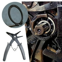 WZXPWT 2-in-1 Snap Ring Pliers, Multi-Function Circlip Tool for Installing & Removing, Heavy-Duty Carbon Steel Circular Ring Plier with Ergonomic Grip, Essential for Automotive & Machinery Repair
