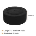 thumbnail image 2 of Unique Bargains 2 Inch x 14 Yard Knit Elastic Spool Flat Elastic Band for Sewing, Black, 2 of 6