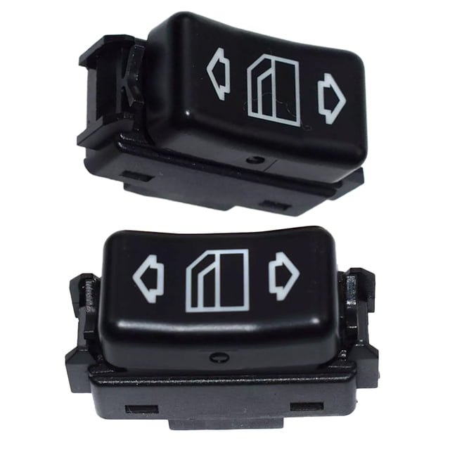 Interruptor Elevalunas Eléctrico Consola Izquierda Y Derecha 1 Par 1248204510 1248204610 Adecuado para W124 W126 W201