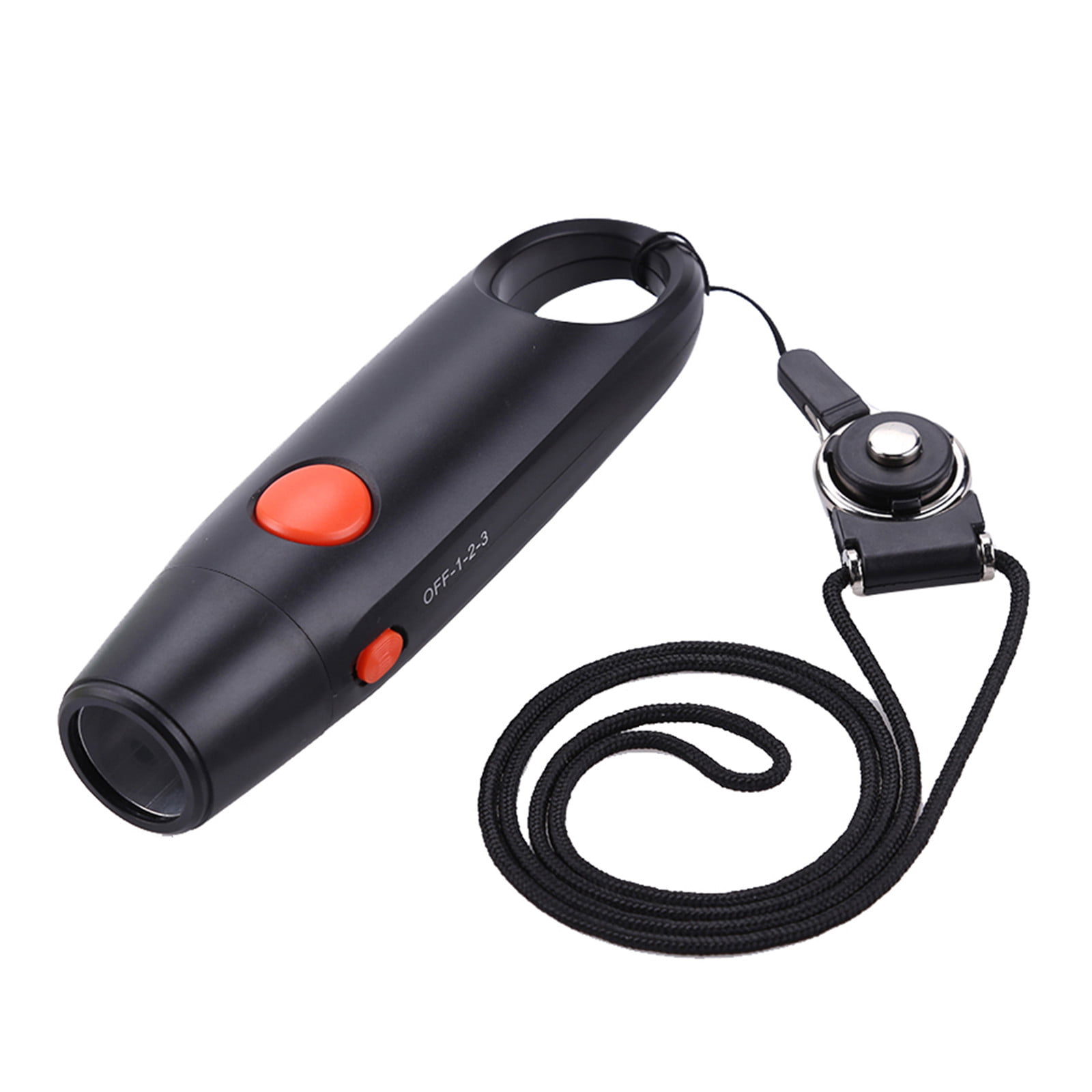Electronic Whistle 3 Tones Referee Electric Whistle Outdoor with Storage Bag
