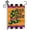 trick or treat, variant on Mloabuc Halloween Garden Flag 12.5 x 18 Inch Double-Sided Burlap Fall Pumpkin Garden Flag,Scary Pumpkin Holiday House Flags for Indoor Outdoor Yard Halloween Decorations