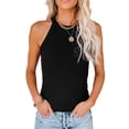 thumbnail image 1 of Camiseta sin mangas con tirantes gruesos, camiseta sin mangas con cuello redondo, camiseta sin mangas ajustada, camiseta sin mangas con cuello redondo, durabilidad mejorada, 1 of 5