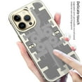 thumbnail image 6 of Nalacover Metal Case for iPhone 14 Pro, Mechanical Gear Elastic Slip Buckle Hybrid Microfrosted Plating Cover Slim Fit Shockproof Non-Stick Fingerprints Case for iPhone 14 Pro,Purple, 6 of 9