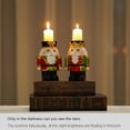 thumbnail image 5 of relayinert Noël Nutcracker Décors Intéressants Exquis Ornement de Table Figurines Décorations Décoration de Festival Ornements pour la Maison Rouge, 5 of 5