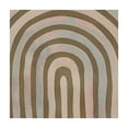 thumbnail image 4 of Acheng Curved Design Square Tablecloth Set Washable for Home Kitchen Outdoor Decoration 100% Polyester Fiber 52*52, 4 of 8