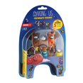 thumbnail image 2 of Among Us Crewmate Figures, paquete de 5 juguetes con 3 sombreros adicionales para niños, 2 of 8