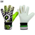 thumbnail image 2 of NIBOLOG Adult Kids Football Soccer Goalkeeper Goalie Full Finger Hand Protection Gloves, 2 of 8