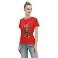 thumbnail image 4 of Women's Basic Short Sleeve T-Shirt Naruto Naruto Sasuke, 4 of 6