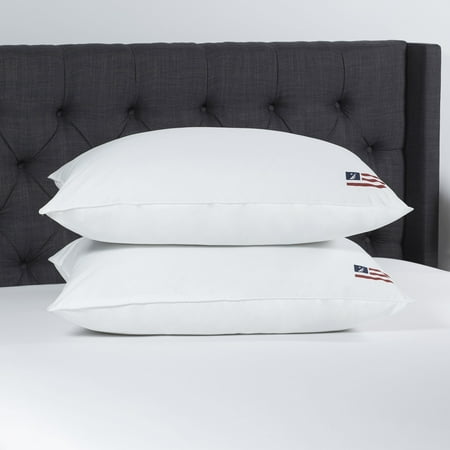 Nautica Cotton Flag Down Alternative Jumbo Size Pillow Set Of 2