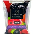 thumbnail image 3 of VeZee's Tumbler 14oz Sunny Berries & Raspberry 2 In 1 Scent 1 Wick Candle By Wick & Wax, Lift Your Spirits with The Refreshing, Pleasant Fragrance: 1 Jar, 3 of 3
