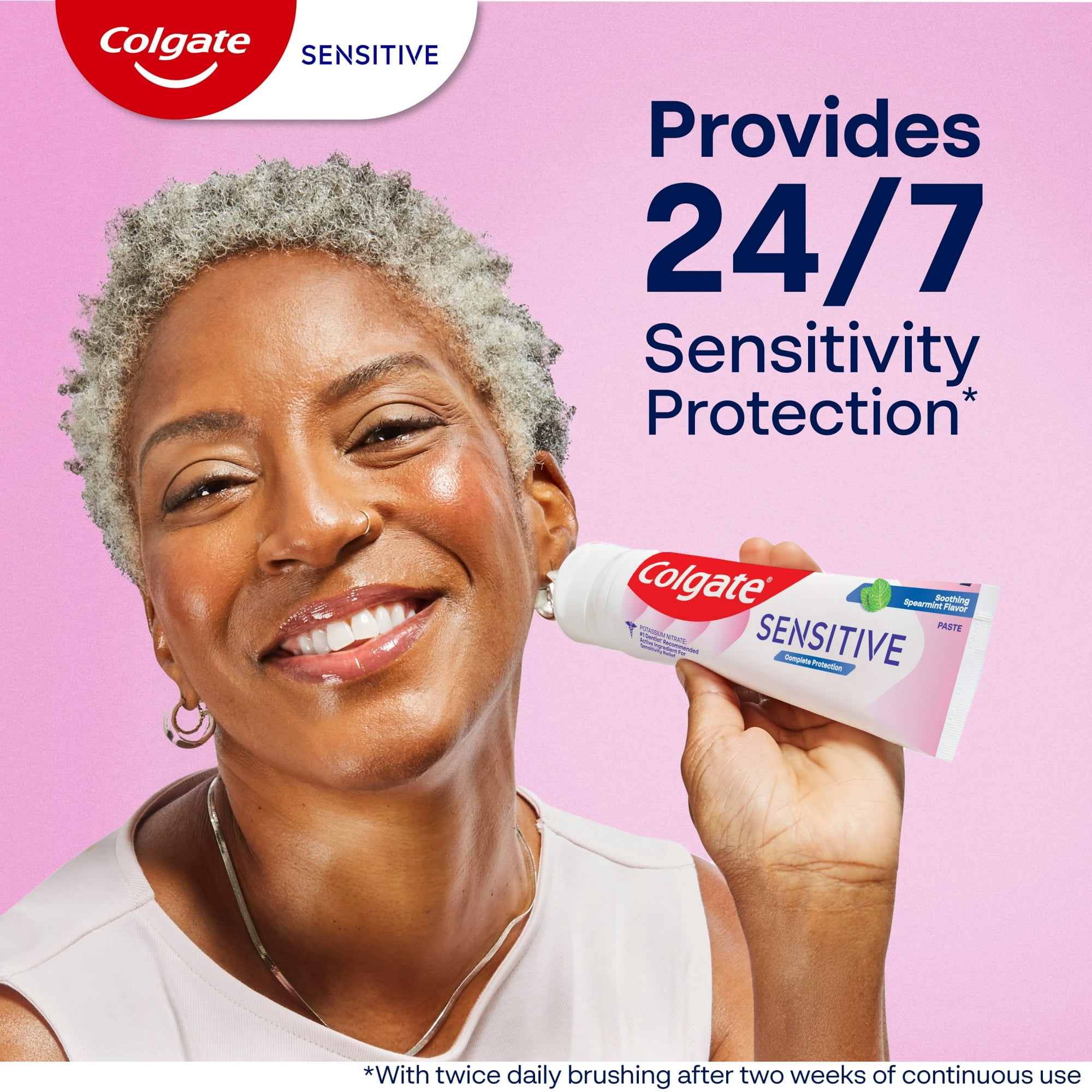 Colgate Sensitive Complete Protection Toothpaste for Sensitive Teeth, Spearmint, 6 oz - 6 Pack