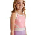 thumbnail image 4 of Justice Girls' Colorblock Biketard, Sizes XS-XL, 4 of 4