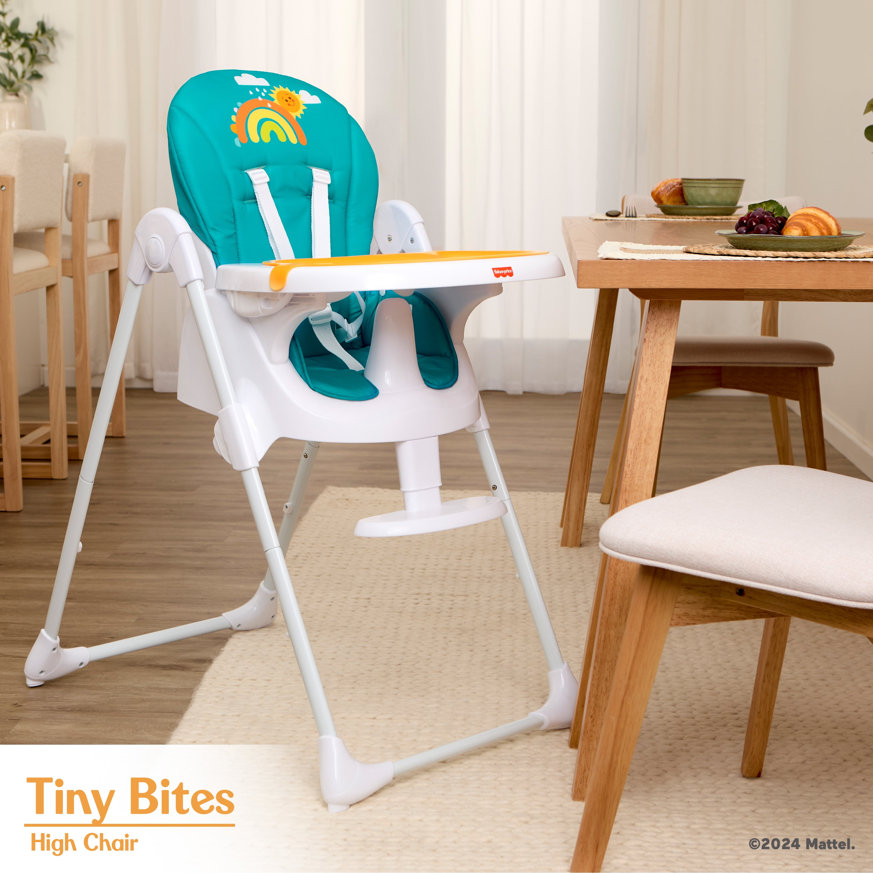 Fisher Price Tiny Bites Highchair by Dream On Me, Hello Sunshine