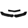 thumbnail image 6 of 3PC Set Front Bumper Lip For Chevrolet Camaro 2015-2022 SS, LT, LS All models Bumper Front Air Dam Chin Front Splitter Lip Lower Protector Gloss Black, 6 of 9