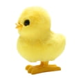 thumbnail image 2 of Juguete de peluche de pollito con cuerda, diseño de dibujos animados realista para niños, juguete para saltar Amarillo 30 g, 2 of 9