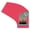 Cardinal Red, variant on Brick Red Picture Frame Mat for 8x12 Frames - Fits 6x9 Photos - 1 Mat