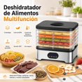 thumbnail image 2 of Desidratadoras de Alimentos,Deshidratador de Frutas（Bandeja de 8 Capas）,Cinco pisos, 2 of 8