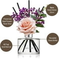 thumbnail image 3 of MART Rose Reed Diffuser Set / 6.7oz / Garden Lavender/Scent Diffuser with Sticks Home Fragrance Reed Diffuser for Bathroom Shelf Decor, 3 of 13
