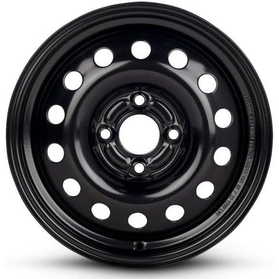 Remanufactured Genuine OEM Reconditioned Wheel 15x6 4x108 47.5 mm Offset Black Steel Rim For Ford Focus 2004-2011 8S4Z1007D Single