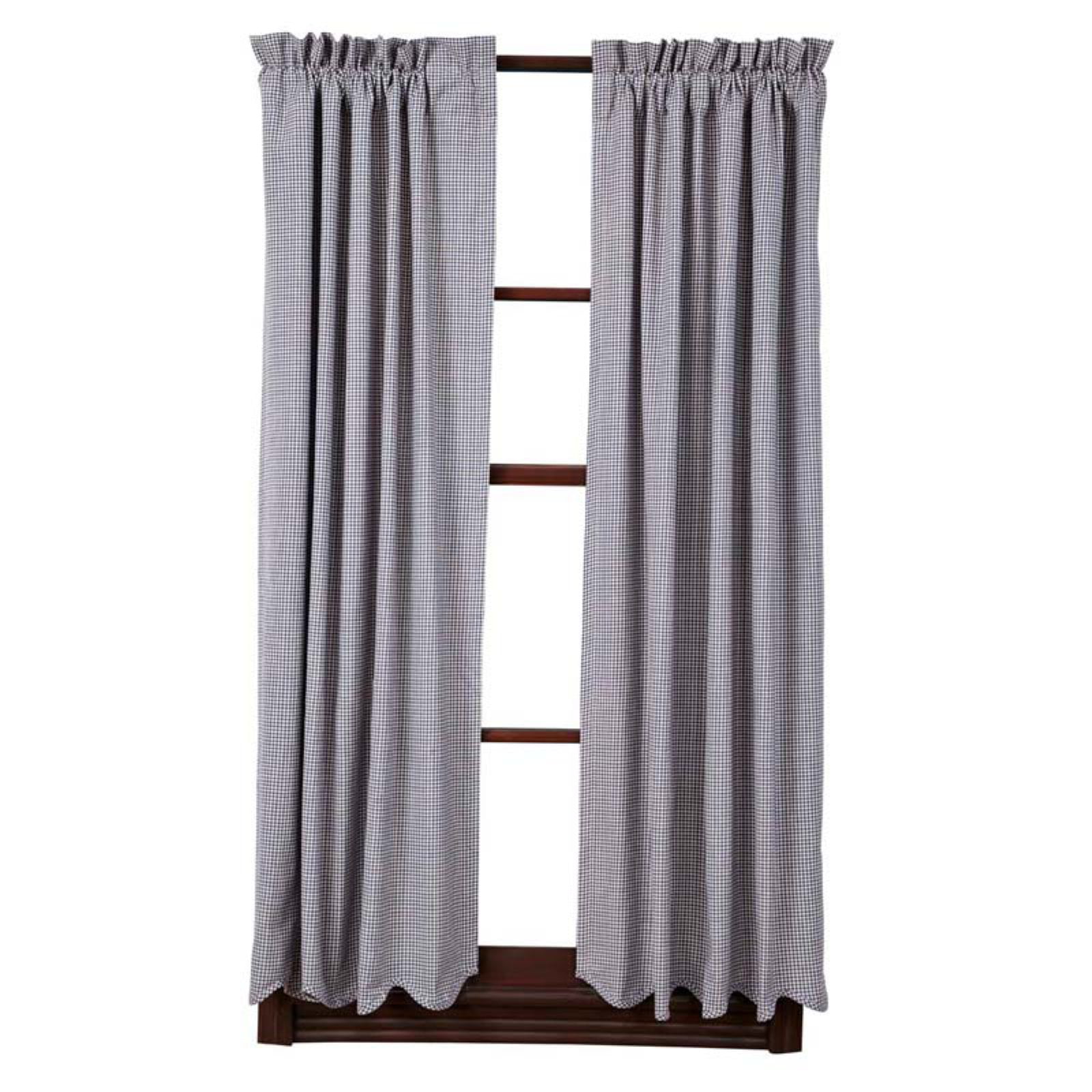100% Cotton-Scalloped-3 Available Details about   Country Curtains Lined Valance 