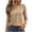 Khaki, variant on Sevevn Women's Striped Long Sleeve T Shirt Casual Crew Neck Tunic Top Soft Lightweight Stretch Blouse Loose Fit Basic Pullover Shirt for Daily Wear Work Office Vacation Fall Spring Navy M